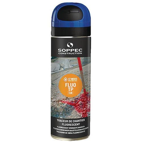 SPRAY MARCATORE FLUORESCENTE colore BLU -conf. 12 pz
