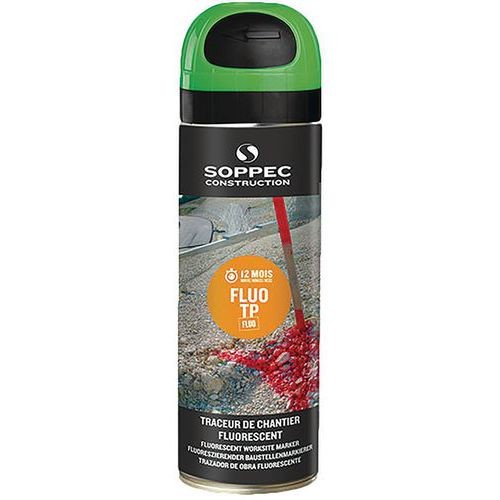SPRAY MARCATORE FLUORESCENTE colore VERDE FLUO-conf. 12 pz