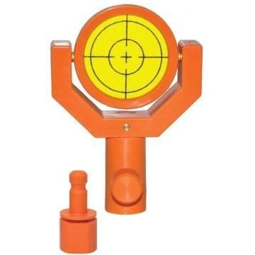 Mini prisma con Montatura in plastica e target riflettente 5cm